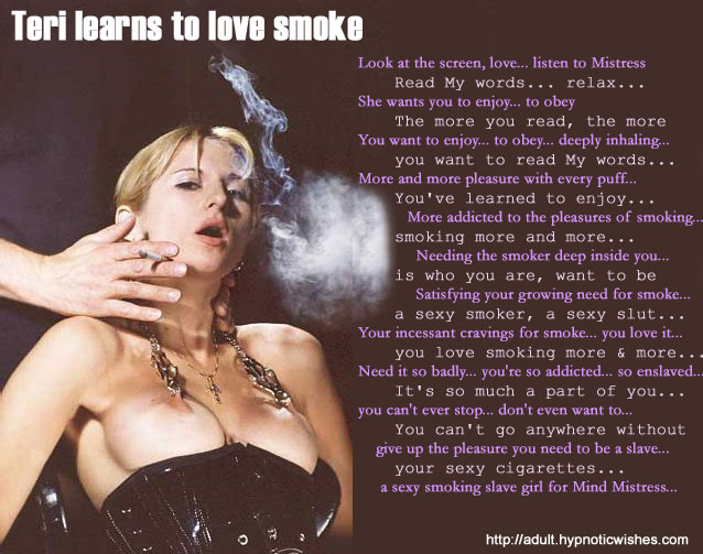 Teri learns to love smoke